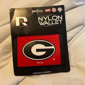 NWOT UGA nylon wallet